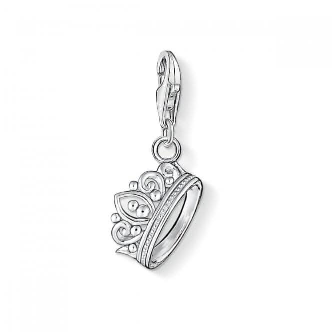 Thomas Sabo Charm Club Sterling Silver Crown Charm 1011-001-12