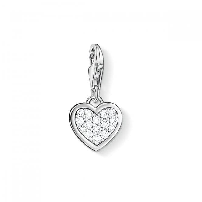 Thomas Sabo Charm Club Sterling Silver Heart Charm 0967-051-14
