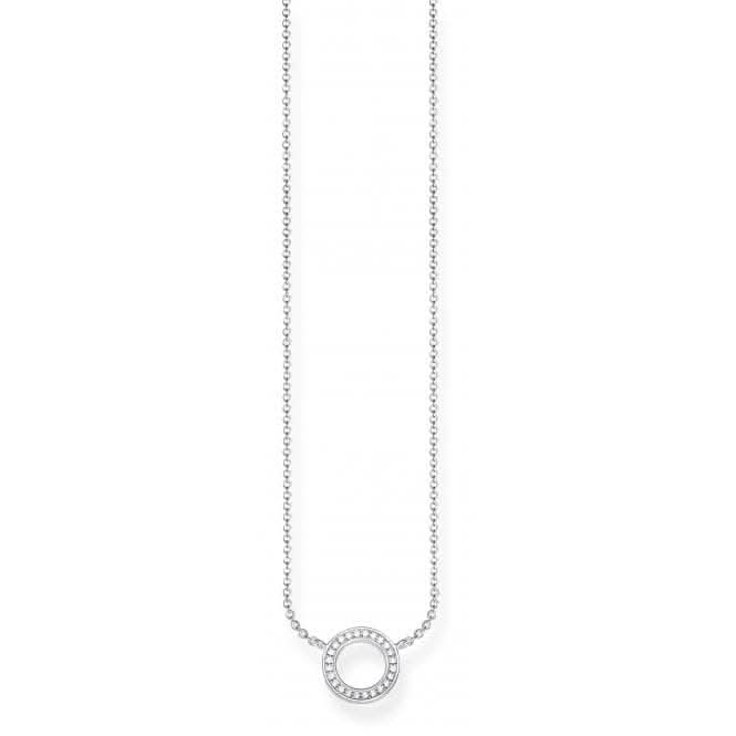 Thomas Sabo Circle Large Necklace KE1650 - 051 - 14 - L45vThomas Sabo Sterling SilverKE1650 - 051 - 14 - L45v