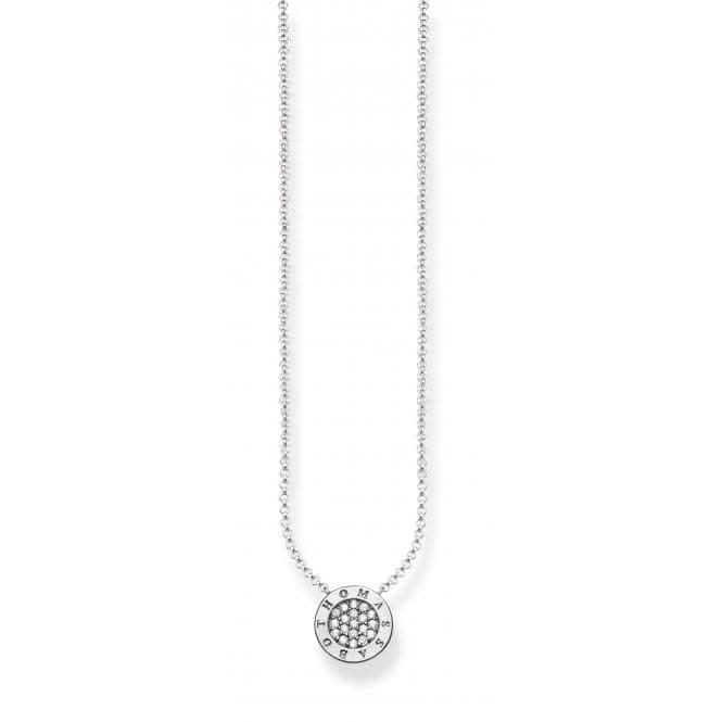 Thomas Sabo Classic Pavé Necklace KE1493-051-14