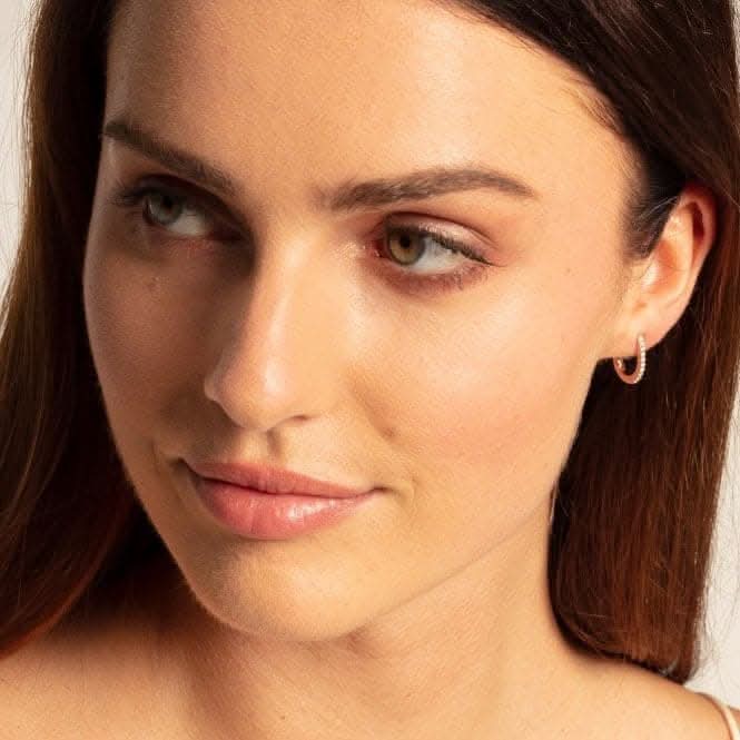 Thomas Sabo Classic Pink Hoop Earrings CR629-416-14