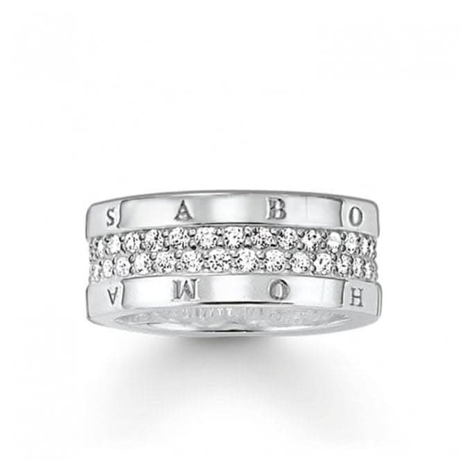 Thomas Sabo Classic White Eternity Ring TR1939-051-14