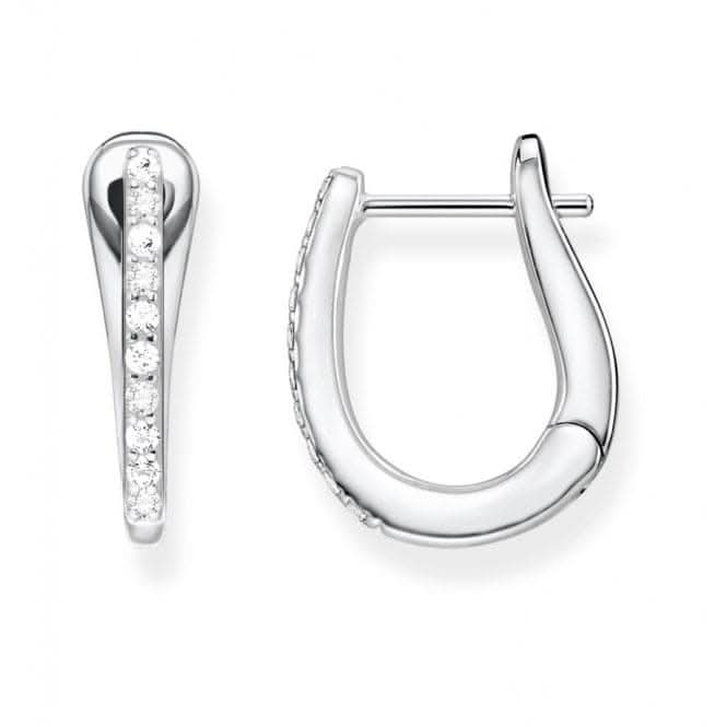 Thomas Sabo Classic Zirconia Hinged Hoops CR629-051-14
