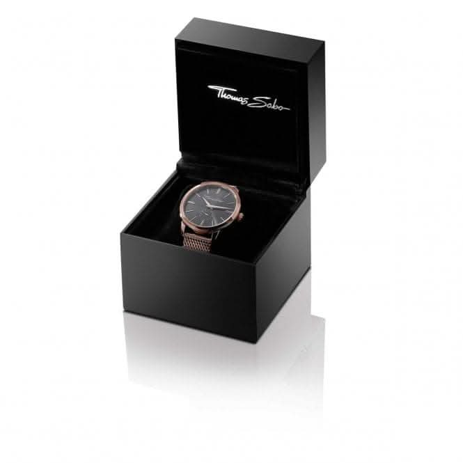 Thomas Sabo CODE Rose Gold Milanese Metal Watch WA0341 - 265 - 202Thomas Sabo WatchesWA0341 - 265 - 202