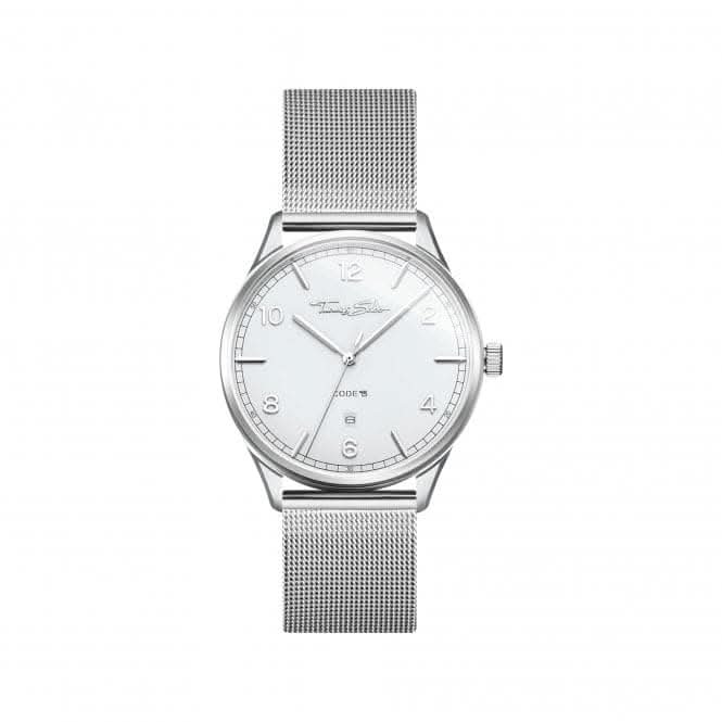 Thomas Sabo CODE Silver Milanese Metal Watch WA0338-201-202