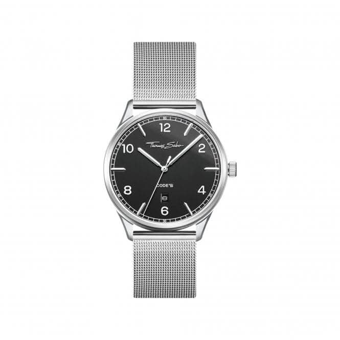 Thomas Sabo CODE Silver Milanese Metal Watch WA0339-201-203