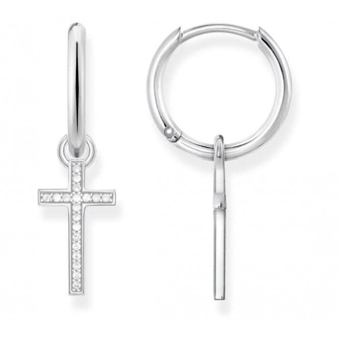 Thomas Sabo Cross Mini Hoops CR622-051-14