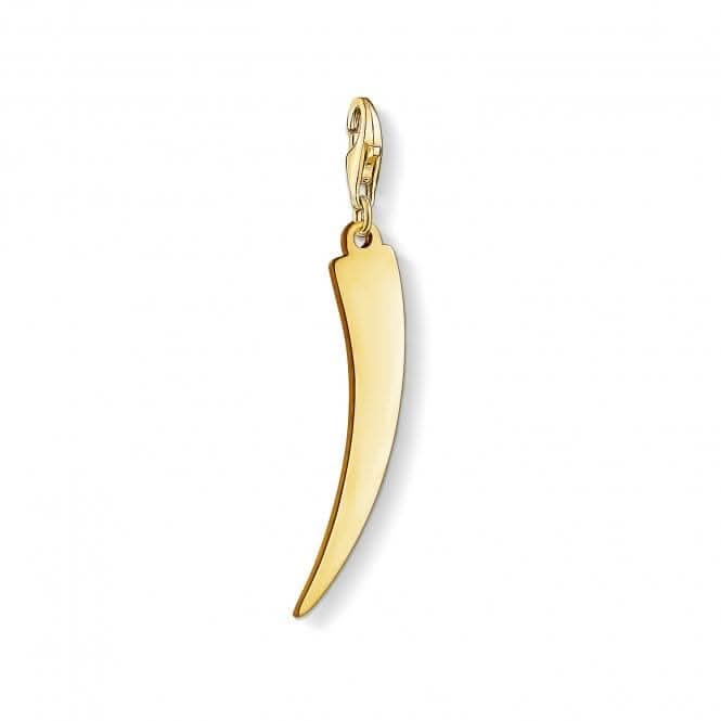 Thomas Sabo Gold Plated Tooth Charm Y0038-413-39