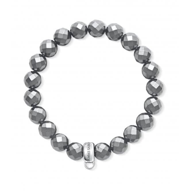 Thomas Sabo Haematite Grey Charm Bracelet X0187-064-11