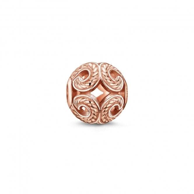 Thomas Sabo Karma Beads Silver Rose Gold Wave K0009