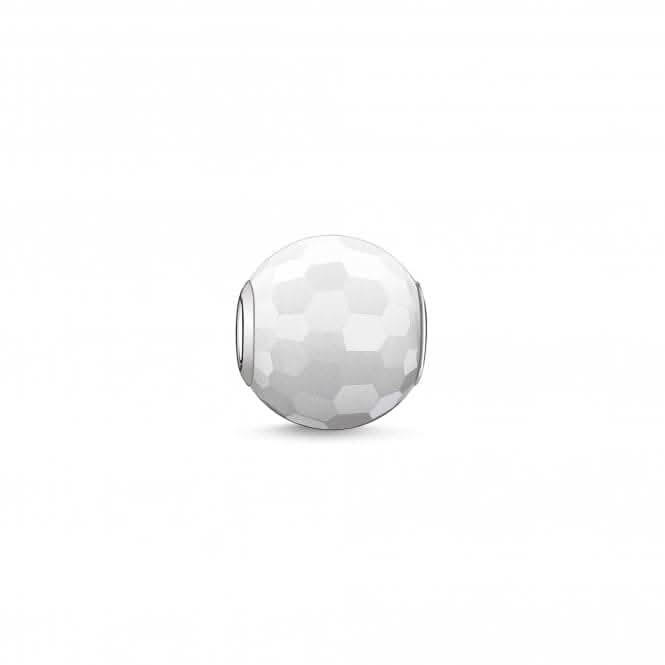Thomas Sabo Karma Beads Silver White Jade Stone K0007