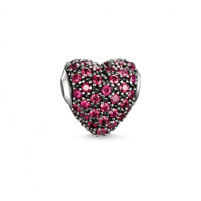 Thomas Sabo Karma Silver Blackened Synthetic Corundum K0084