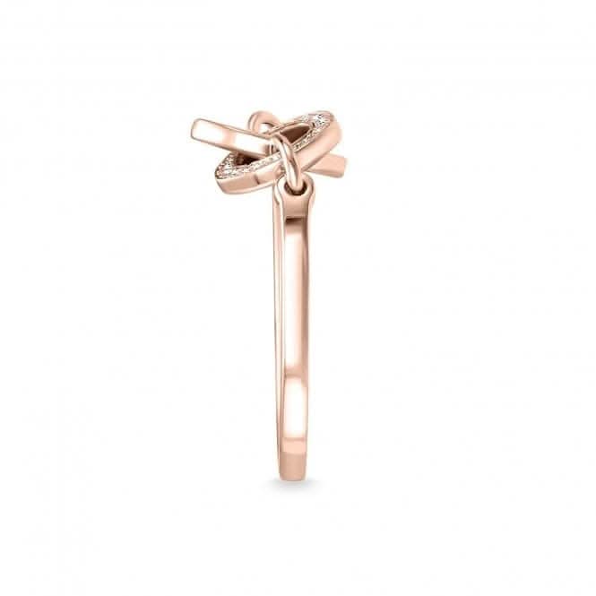 Thomas Sabo Ladies Glam and Soul Rose Gold Together Ring TR2141-416-40