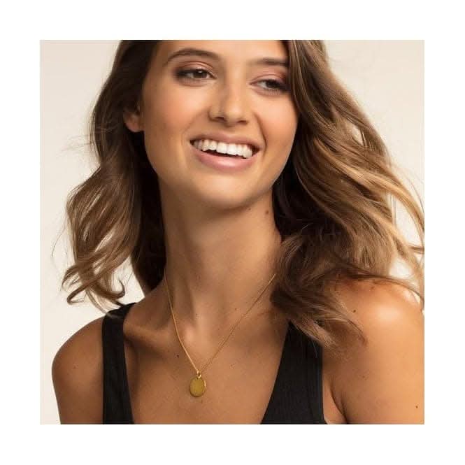 Thomas Sabo Love Bridge Gold Disc Pendant LBPE0016-413-12