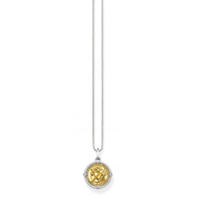Thomas Sabo Multicoloured Faith Love Hope Coin Pendant PE870-849-7