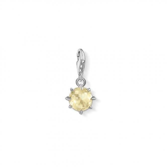 Thomas Sabo November Lemon Quartz Birthstone Charm 1783-774-4
