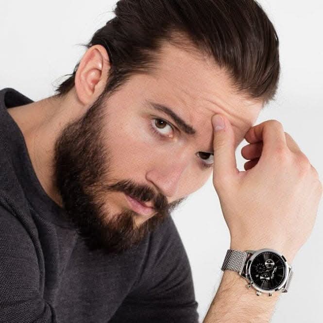 Thomas Sabo Rebel At Heart Chronograph Black Watch WA0245-201-203