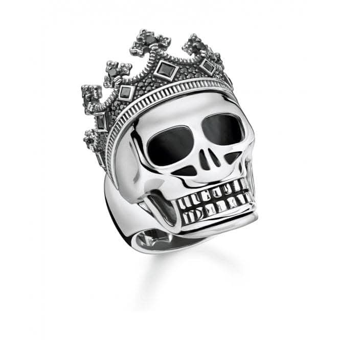 Thomas Sabo Rebel at Heart Kingdom Skull Crown Ring TR2207-643-11