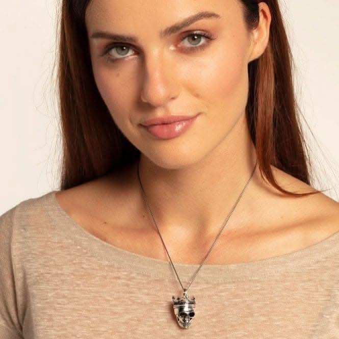 Thomas Sabo Rebel Kingdom Skull Crown Pendant PE815-643-11