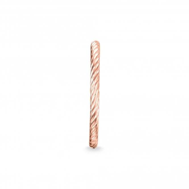 Thomas Sabo Rose Gold Cord Ring TR2121-415-12
