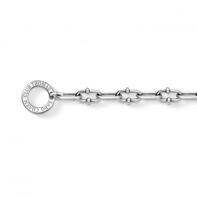 Thomas Sabo Silver Rebel Charm Bracelet X0255-637-21