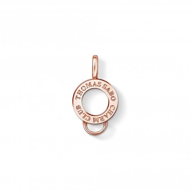 Thomas Sabo Silver Rose Gold Plated Charm Carrier X0242-415-12