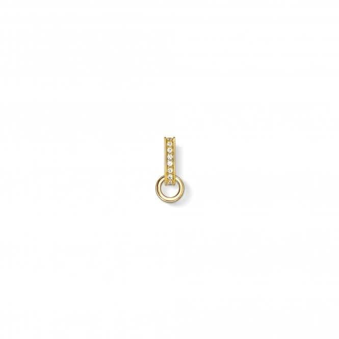 Thomas Sabo Silver Yellow Gold Charm Carrier X0264-414-14
