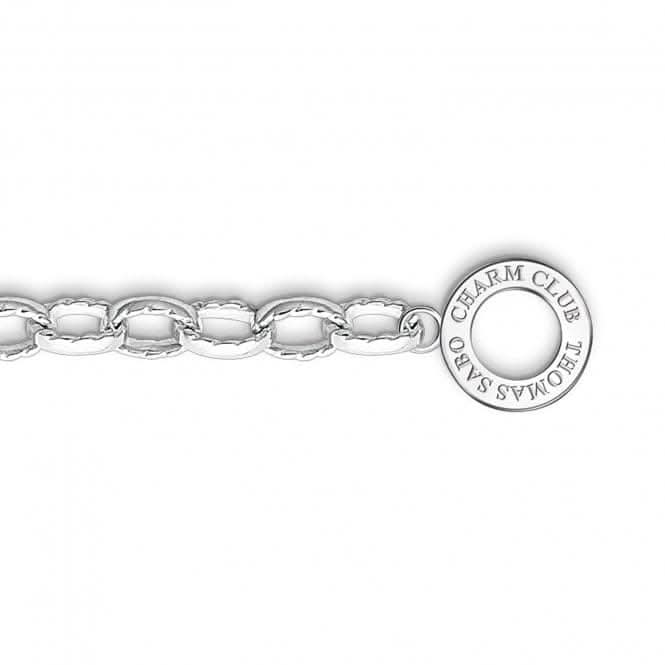 Thomas Sabo Sterling Silver Charm Club Bracelet X0230-001-12