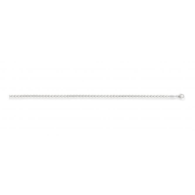Thomas Sabo Sterling Silver Ribbon Chain X0091-001-12