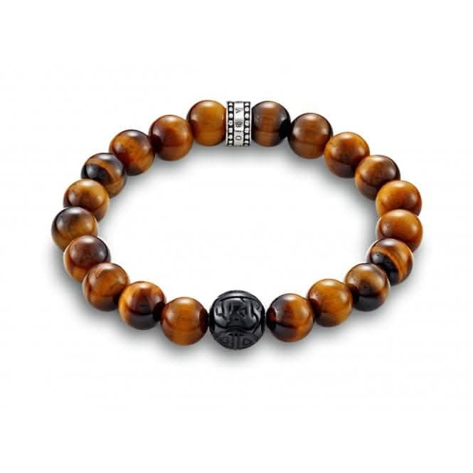 Thomas Sabo Tigers Eye Brown Bracelet A1408 - 806 - 2Thomas Sabo Sterling SilverA1408 - 806 - 2 - L17,5
