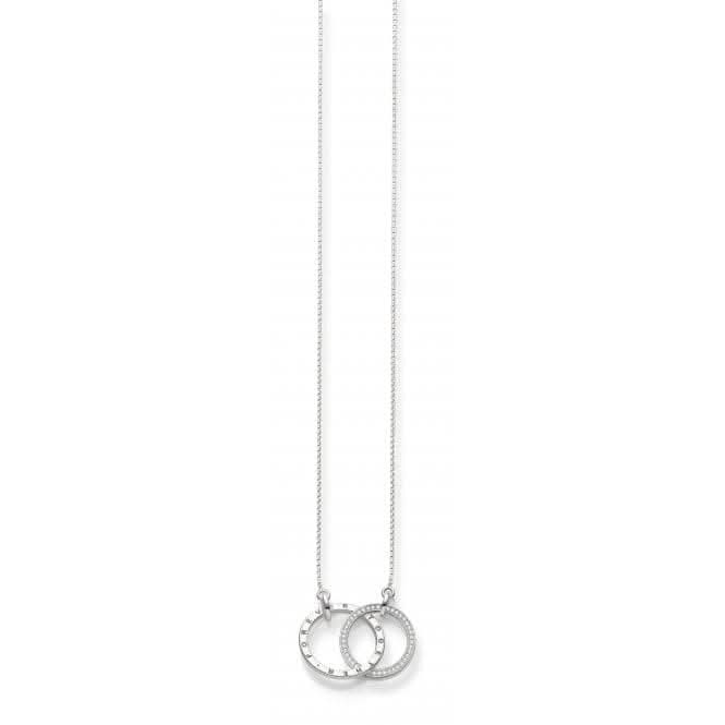 Thomas Sabo Together Forever Necklace KE1489 - 051 - 14 - L60vThomas Sabo Sterling SilverKE1489 - 051 - 14 - L60v