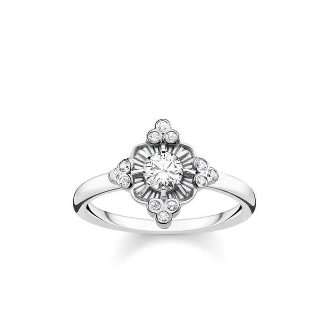 Thomas Sabo White Royalty Ring TR2221-643-14