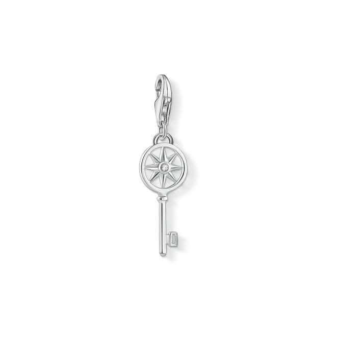 Thomas Sabo White Zirconia Key Charm 1799-051-14