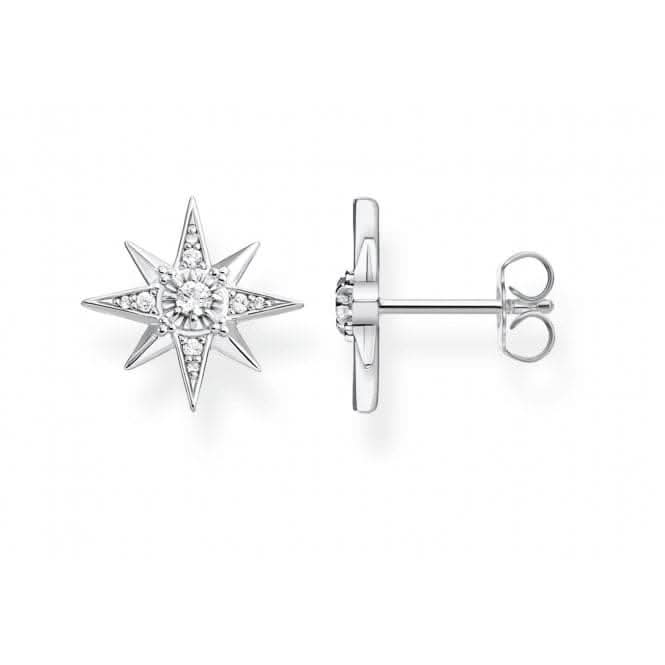 Thomas Sabo White Zirconia Magic Stars Ear Studs H2081-051-14