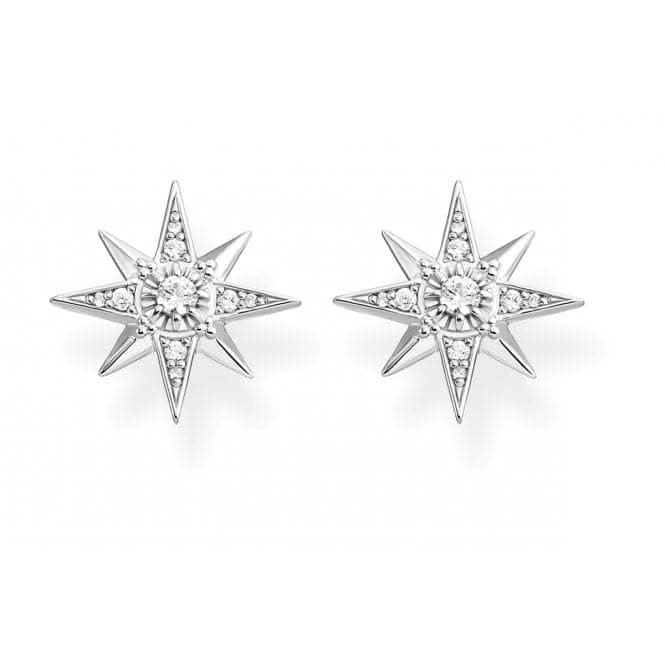 Thomas Sabo White Zirconia Magic Stars Ear Studs H2081-051-14