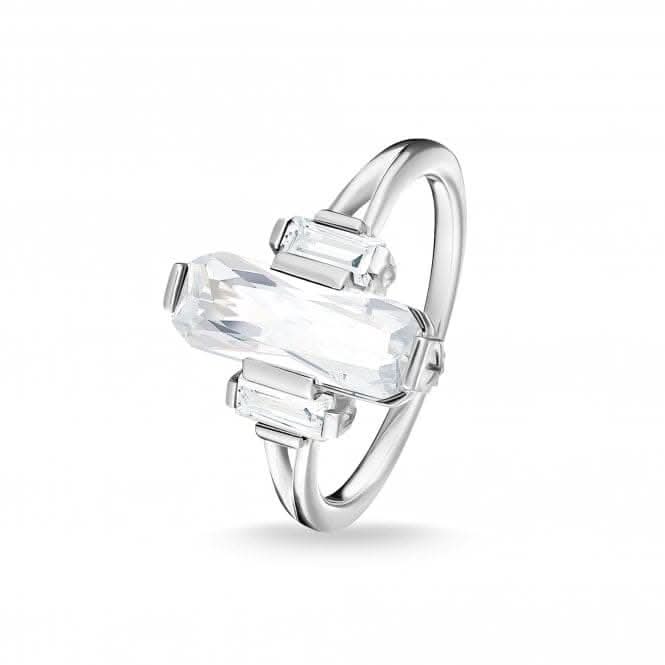 Thomas Sabo White Zirconia Ring TR2267-051-14