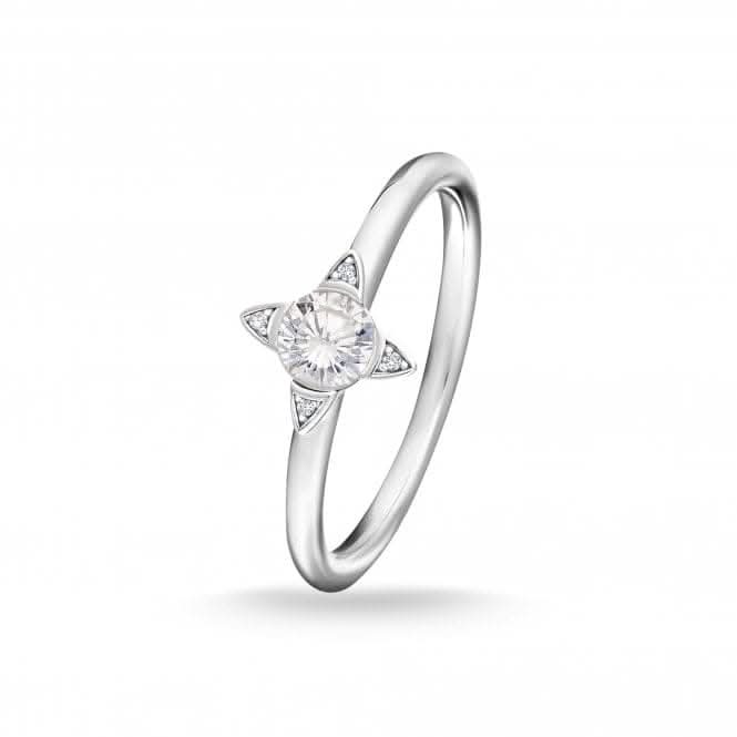 Thomas Sabo White Zirconia Ring TR2268-051-14