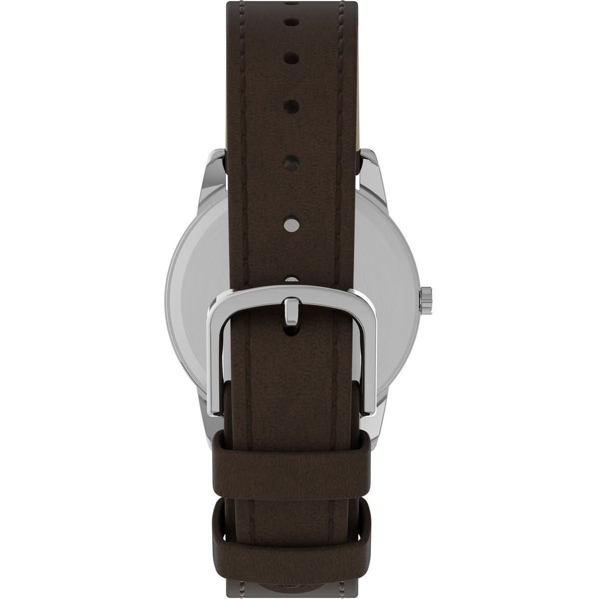 Timex Gents Easy Reader Brown Watch T20041Timex WatchesT20041D7PF