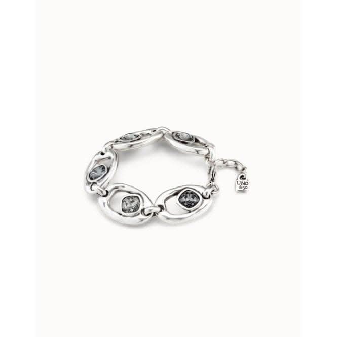 Together Grey Faceted Crystal BraceletUNOde50PUL2336NGRMTL0U