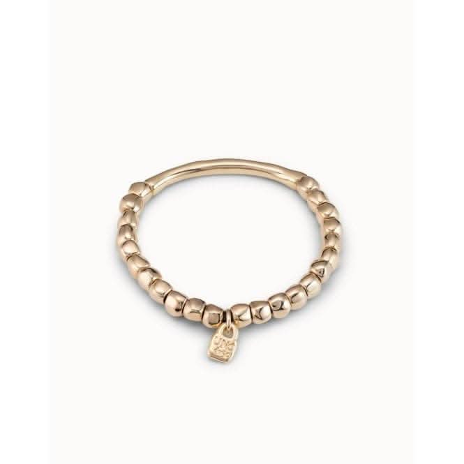 Trabel Golden Metal Bracelet