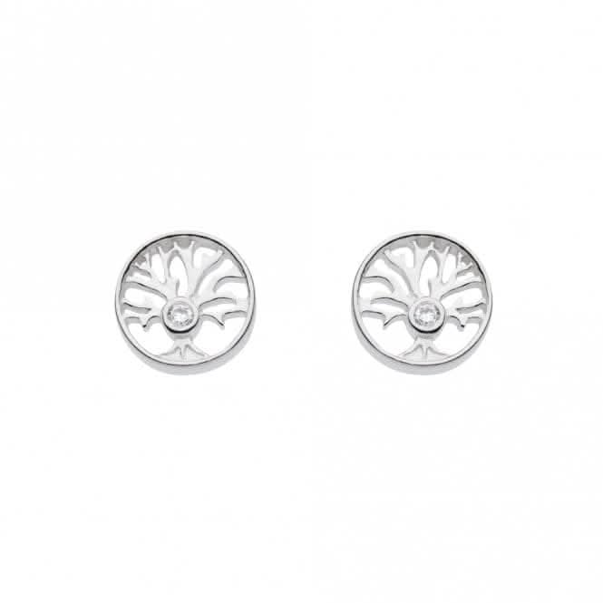 Tree of Life Small Zirconia Stud Earrings 38001CZDew38001CZ