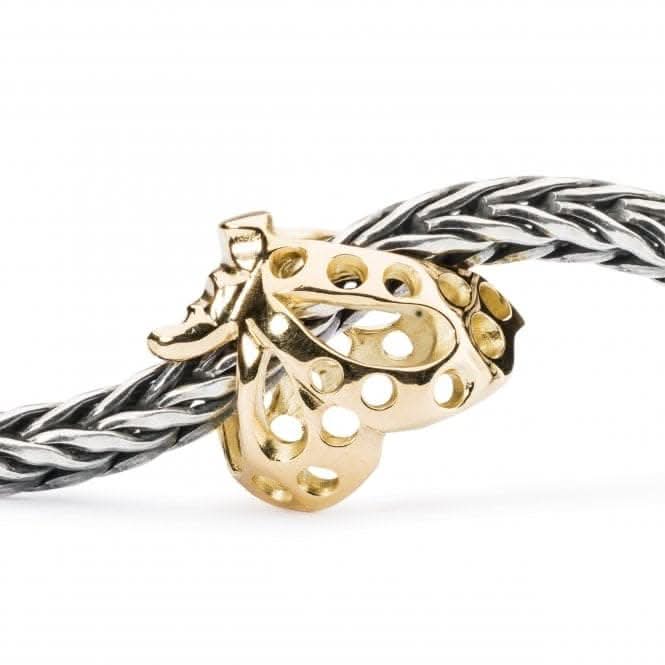 Trollbeads Dancing Butterfly Gold TAUBE-00113