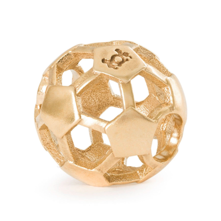 Trollbeads Gold Football Passion TAUBE-00128