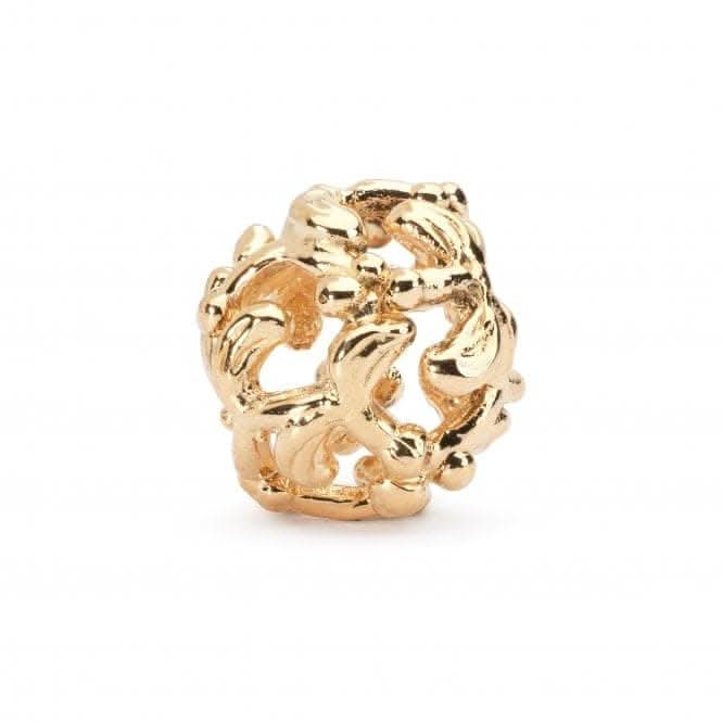 Trollbeads Gold Mistletoe TAUBE-00049