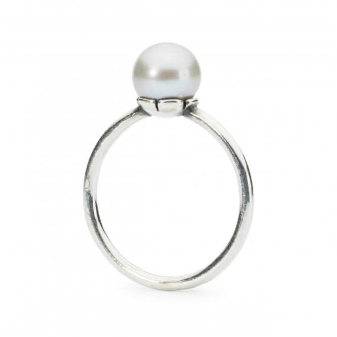 Trollbeads Grey Pearl Ring TAGRI-00081