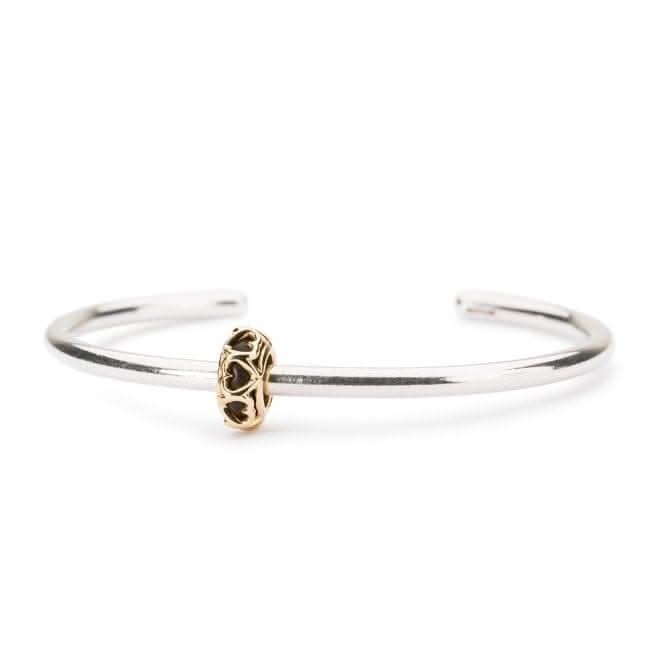 Trollbeads Lovesome Spacer Gold TAUBE-00118