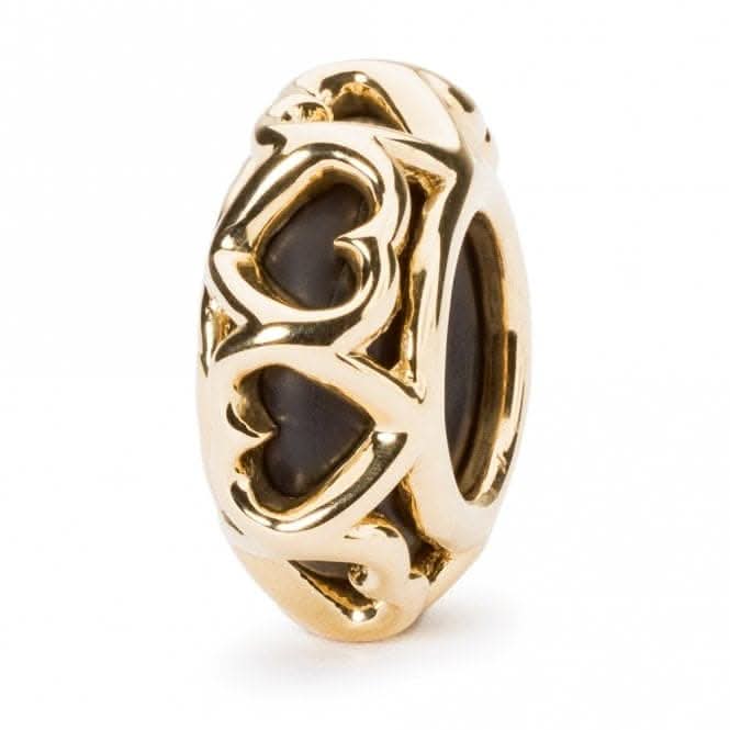 Trollbeads Lovesome Spacer Gold TAUBE-00118