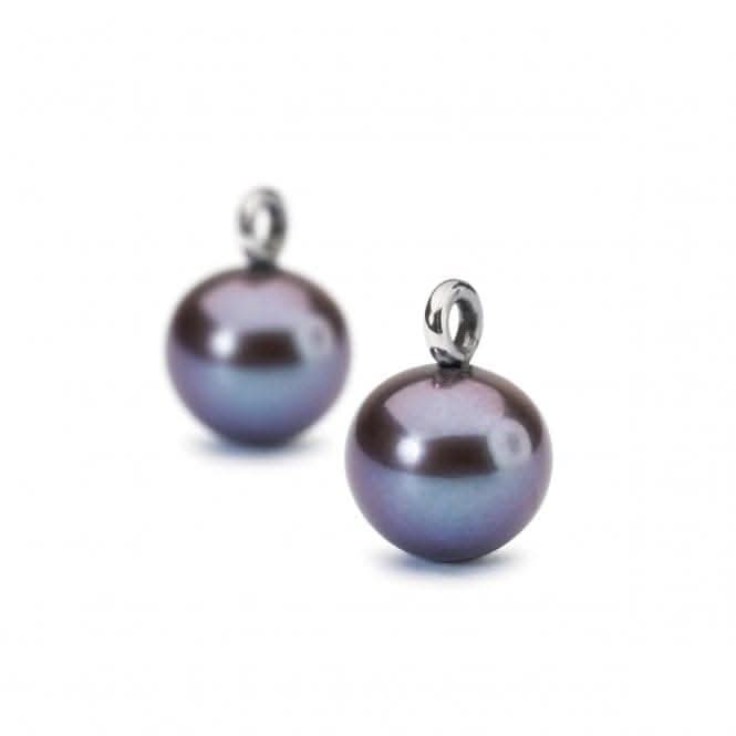 Trollbeads Peacock Pearl Round Drops TAGEA-00096