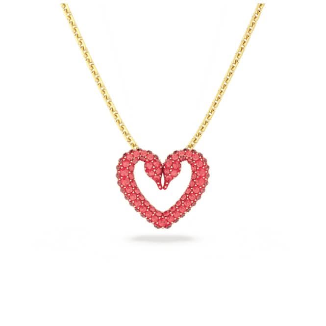 Una Extra Small Red Gold - tone Plated Pendant 5634723Swarovski5634723