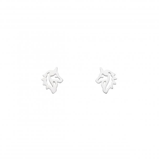 Unicorn Head Stud Earrings 4472HP